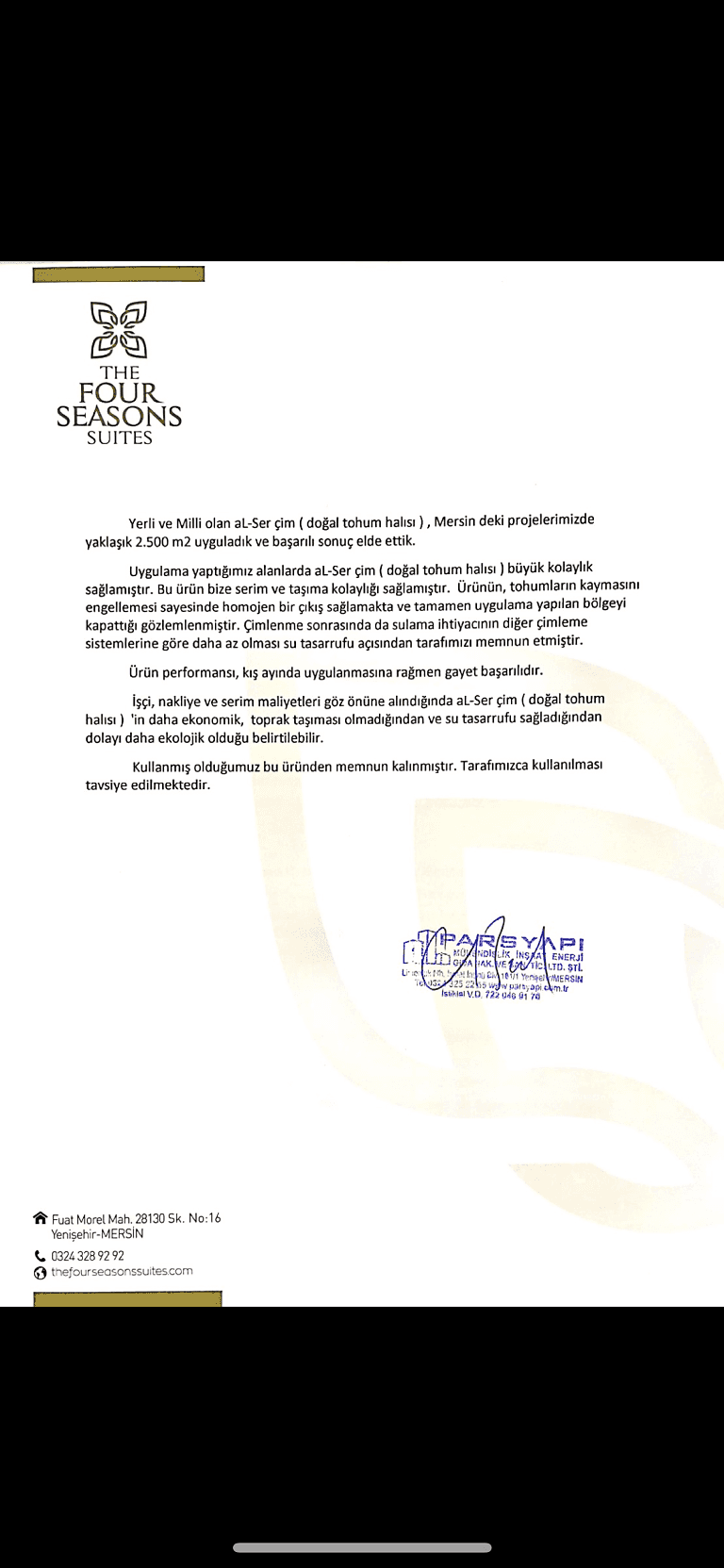 alser çim tarım tekstil sanayi ve ticaret, doğal tohum halısı, rulo çim